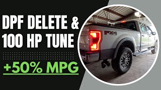 Ford Powerstroke DPF Delete amp Tune Install  HowTo [upl. by Zap]