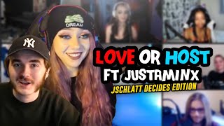 LOVE OR HOST FT JUSTAMINX  JSCHLATT DECIDES EDITION [upl. by Koressa]