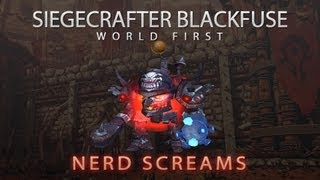 Method vs Siegecrafter Blackfuse  25 Man HC World First Nerd Screams [upl. by Sanders932]