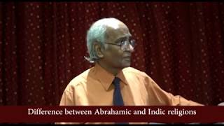 Difference between Abrahamic and Indic religions [upl. by Heman]