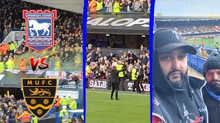 Ipswich Town 1  2 Maidstone United  NonLeague Knockout 4k away limbs Fancam Vlog [upl. by Elias]