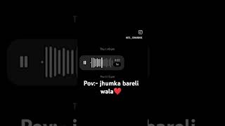 Jhumka bareli wala shortsvideo love song [upl. by Boelter]