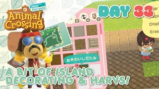 day 33  🌱animal crossing  🏠 island maintenance amp harvs  no commentary  😌cosy gameplay [upl. by Asirehc156]