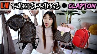 LOUIS VUITTON BACKPACKS  WHAT FITS COMPARISON REVIEW  CHARIS [upl. by Ressay679]