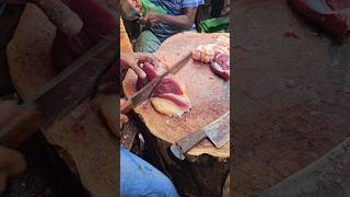 Super smooth beef cutting skill  Original deshi ox beef cutting [upl. by Stratton]