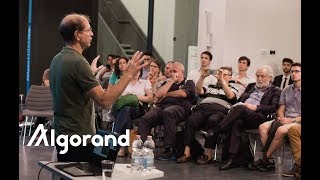 Silvio Micalis Lecture on Algorand [upl. by Mohr]