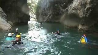 Canyoning Barrasil AragÃ³n Sierra de Guara 2001 [upl. by Riddle]