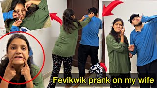 Fevikwik Prank On Richu Super Glued Her LipsGone Super Funny nikkrichavlogsvlog [upl. by Ahsiekam]