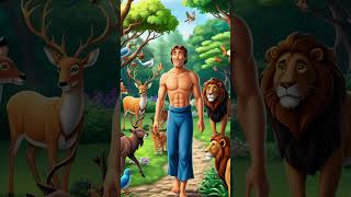 Adam and Eve  Bible Story  Shiluz Toon Stories shorts ytshorts youtubeshorts trending [upl. by Streeto]