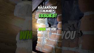 UNBELIEVABLE Chimney Venting Issues shorts thedukeschimney [upl. by Sivram598]