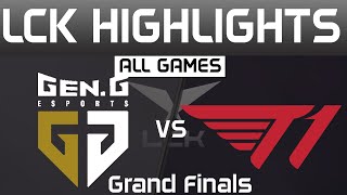 GEN vs T1 Highlights ALL GAMES Grand Finals LCK 2024 Gen G vs T1 by Onivia [upl. by Bogart725]