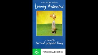 Opening To Leunig Animated 2002 VHS Crossoverlandia [upl. by Ahon]