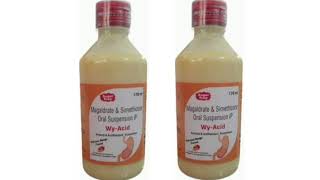 Wy Acid Suspension Syrup Magaldrate and Simethicone Oral Suspension Syrup [upl. by Junie]