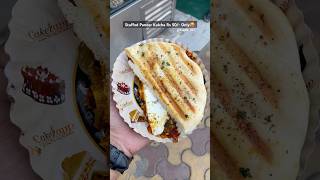 Stuffed Paneer Grill Kulcha 🤤❤️youtubeshorts trending viralvideo kulcha paneer streetfood [upl. by Boyt180]