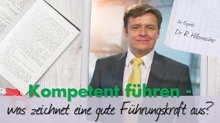 Kompetent führen  was zeichnet eine gute Führungskraft aus  Soft Skills Circle [upl. by Droffilc351]