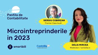 PastilaDeContabilitate S0501  Microintreprinderile în 2023 [upl. by Rori267]