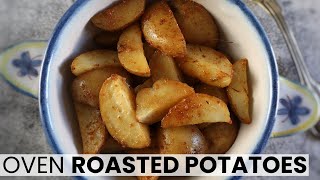 The Best Oven Roasted Potatoes  Food From Portugal [upl. by Hibbert710]