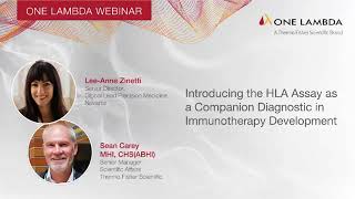 Introducing the HLA Assay as a Companion Diagnostic in Immunotherapy Development [upl. by Kcirderf675]