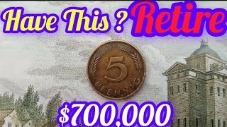 Do you have 5 Pfennig 700000 Rare and Expensive Error Coin Worth a lot of Money [upl. by Gereld828]