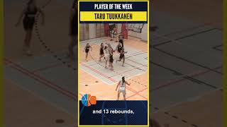 Taru Tuukkanen Player of the Week  Finland Korisliiga  Round 7 [upl. by Acenahs]