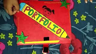 Portfolio  kids portfolio designunique idea for portfolio [upl. by Lebanna705]