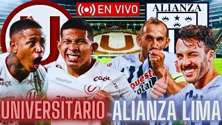 UNIVERSITARIO VS ALIANZA LIMA EN VIVO 🔴 LIGA 1 PERÚ [upl. by Aleekahs]