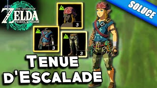 Tenue dEscalade  Emplacement  Zelda Tears Of The Kingdom [upl. by Elbertina583]