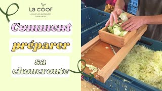 Comment faire sa choucroute maison [upl. by Carrissa]