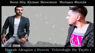 Burak Akagün  Seni Hiç Kimse Sevemez  2021 ROMAN HAVASI REMİX [upl. by Enitnatsnoc]