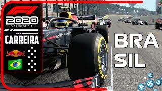 F1 2020 CARREIRA 58 GP DO BRASIL  CORRIDA MUITO DISPUTADA PortuguêsBR [upl. by Lavina]