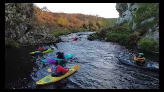 Dirlot Gorge River Thurso Caithness Kayak Club [upl. by Berthe]