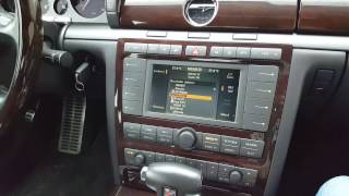 VW Phaeton setup Time on the clock [upl. by Tterraj]