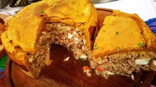 Empanada gallega con masa de pimentón [upl. by Jeanne]