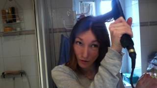 Faire des ondulations avec un fer a lisser  Conseil Coiffure [upl. by Jonie]