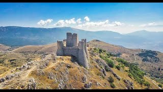 Rocca Calascio il Borgo ed il Castello  Rocca Calascio the village and the castle [upl. by Hsenid]