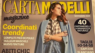 Nuovo Cartamodelli Magazine novembre 2024 [upl. by Ardnahsal]