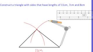 Constructing Triangles [upl. by Wilkinson]