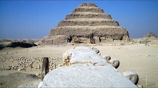 Visiting the Pyramid of Djoser Step Pyramid Egypt [upl. by Enirbas]