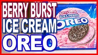 Berry Burst ★ Ice Cream ★ OREO Review [upl. by Dyanne]