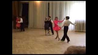 Kids ballroom and latin dance lesson [upl. by Bornstein739]