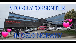 Storo Storsenter  in Oslo Norway  over 140 stores 4K [upl. by Drannek]