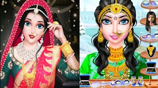 Royal Indian wedding makeover Hindu traditional wedding ceremonies Indian wedding stylish Raj video [upl. by Arhoz827]