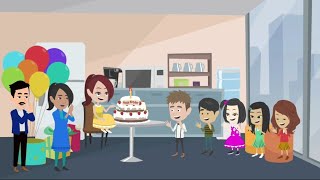 Baar Baar Din Ye Aaye animated Happy Birthday song for kids  Best song for Birthday kids [upl. by Anwahsak]