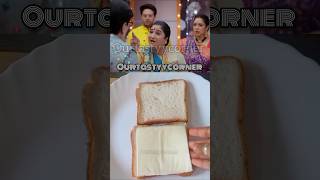 Easy Peasy Cheesy Garlic Bread 🥪 Anupama Baa ne mama ji ko mara thappad 👋 anupama bread [upl. by Drescher]