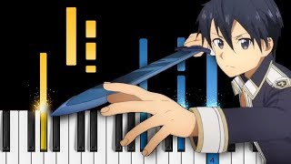 Sword Art Online Alicization OP2  RESISTER  Piano Tutorial [upl. by Tnomed]