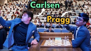 Magnus call arbiter  Magnus Carlsen vs Praggnanandhaa  Tata Steel Chess India 2024 [upl. by Koslo]