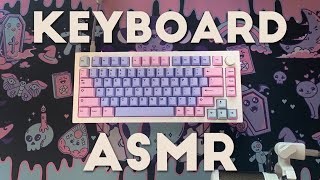 My First Custom Keyboard ♡ ASMRSound Test [upl. by Yrkcaz210]