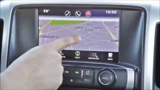 GMC IntelliLink System Navigation [upl. by Annoek660]