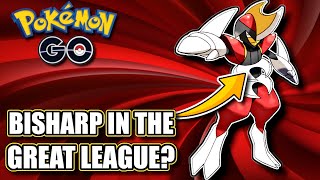 BISHARP SLASHES Through the Great League  Pokemon GO Battle League [upl. by Mcclish]