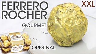 Gourmet Ferrero Rocher GIANT Edition With A French Chef  How To Cuisine [upl. by Acinoreb]